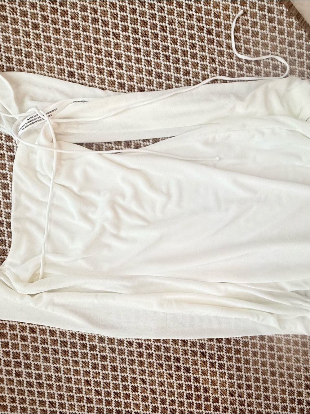 Lucy in the Sky White Long Sleeve Sleep Top